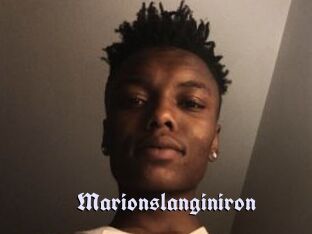 Marionslanginiron